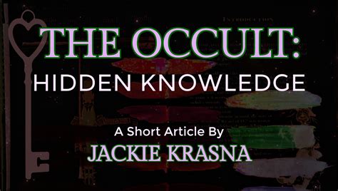 Magic the repository of occult knowledge
